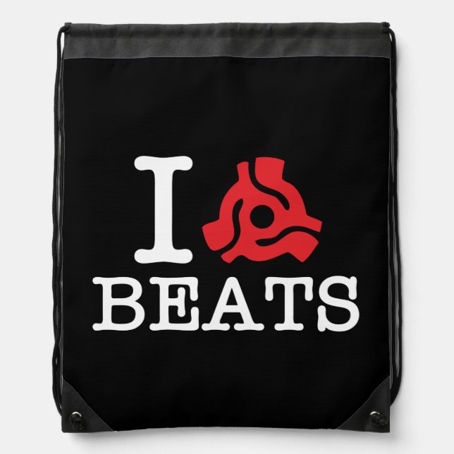 I 45 Adapter Beats Drawstring Bag (Front)