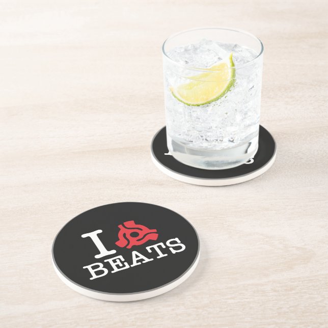 I 45 Adapter Beats Drink Coaster (Side)