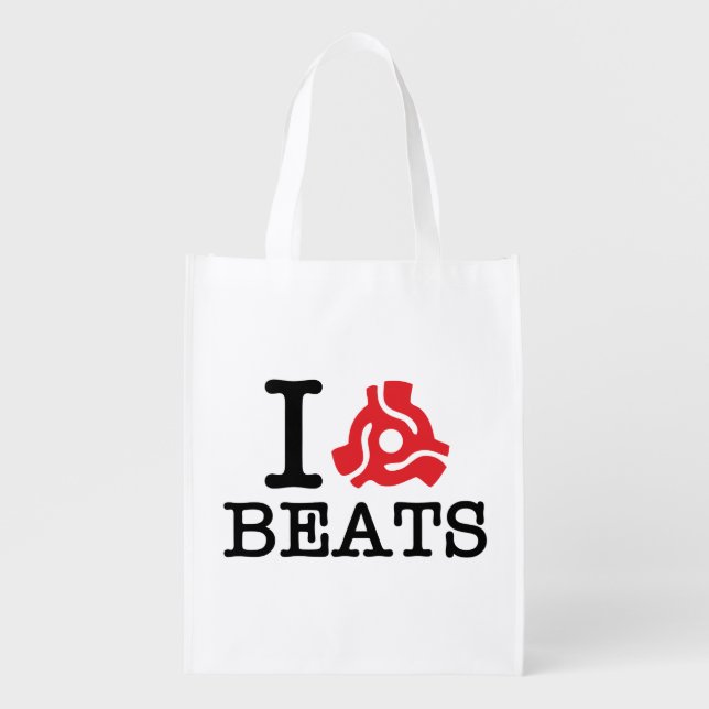 I 45 Adapter Beats Grocery Bag (Front)