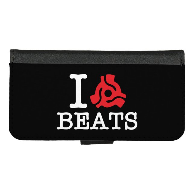 I 45 Adapter Beats iPhone Wallet Case (Front (Horizontal))