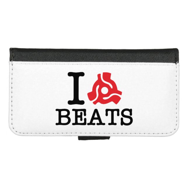 I 45 Adapter Beats iPhone Wallet Case (Front (Horizontal))