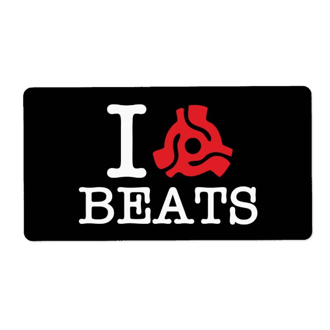 I 45 Adapter Beats Label (Front)