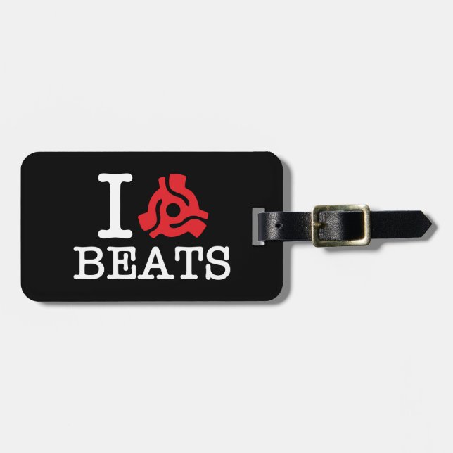 I 45 Adapter Beats Luggage Tag (Front Horizontal)