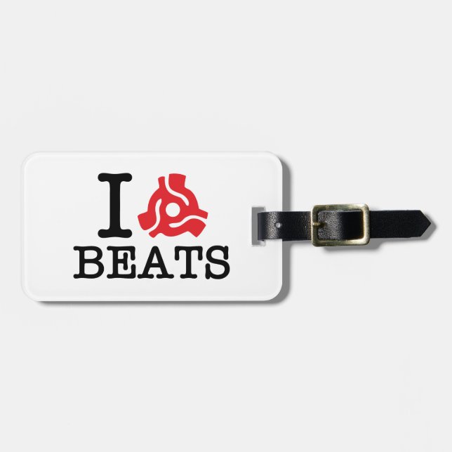 I 45 Adapter Beats Luggage Tag (Front Horizontal)