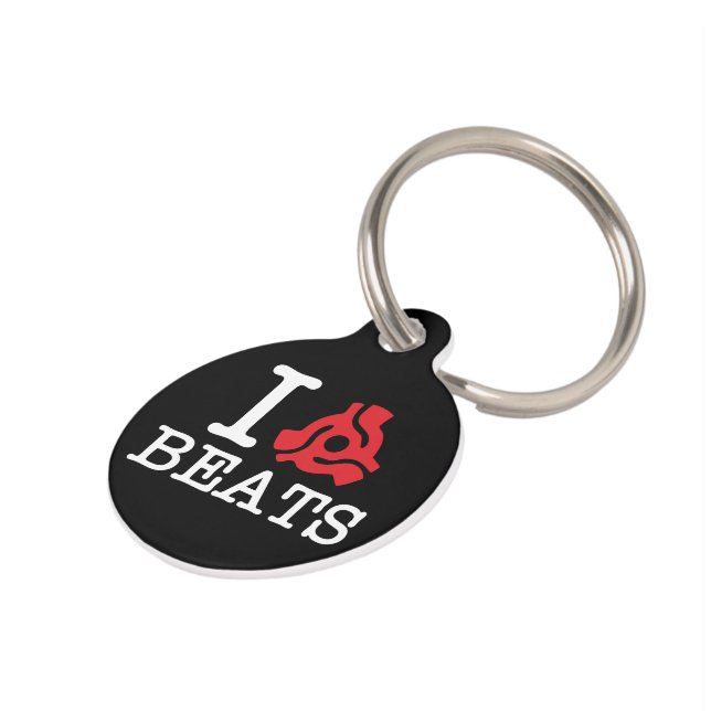 I 45 Adapter Beats Pet ID Tag (Side)