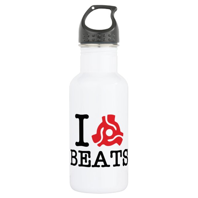 I 45 Adapter Beats Stainless Steel Water Bottle (Front)