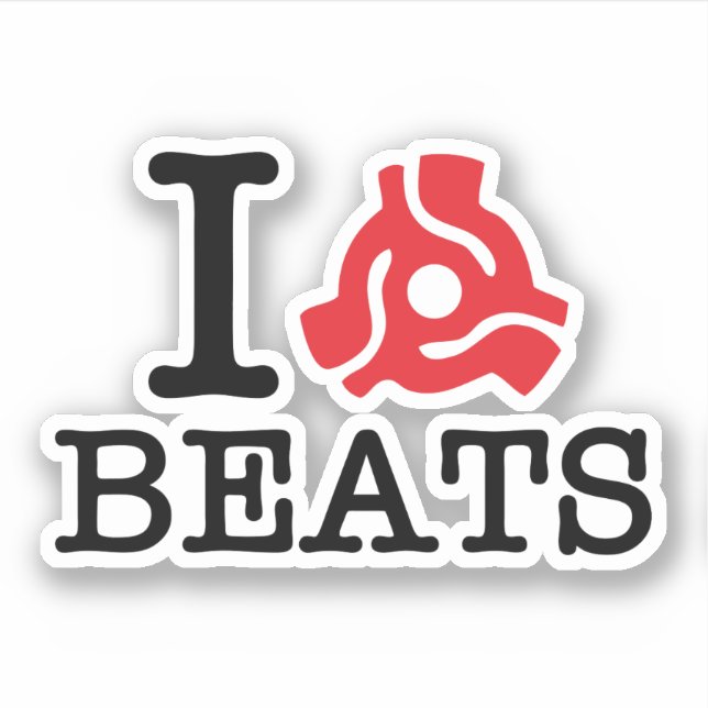 I 45 Adapter Beats Sticker (Front)