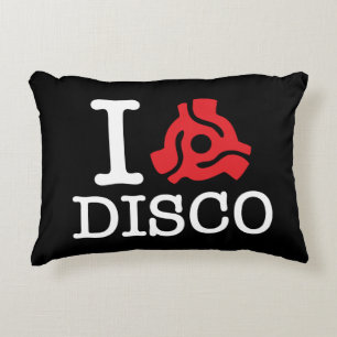 I 45 Adapter Disco Accent Pillow