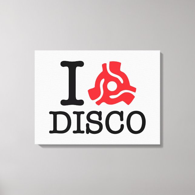 I 45 Adapter Disco Canvas Print (Front)