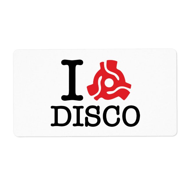 I 45 Adapter Disco Label (Front)