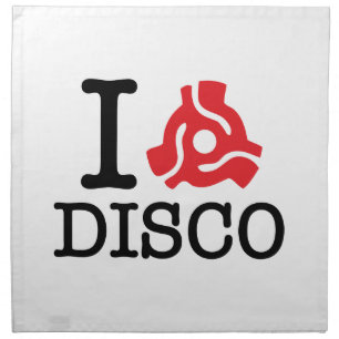 I 45 Adapter Disco Napkin
