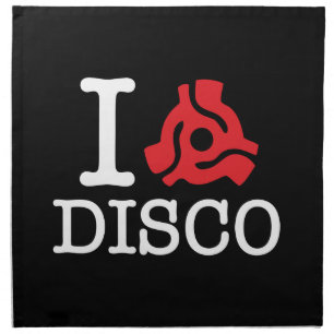 I 45 Adapter Disco Napkin