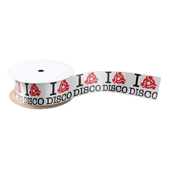 I 45 Adapter Disco Satin Ribbon (Spool)