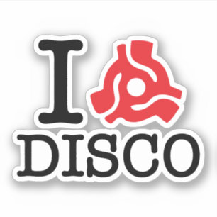 I 45 Adapter Disco Sticker