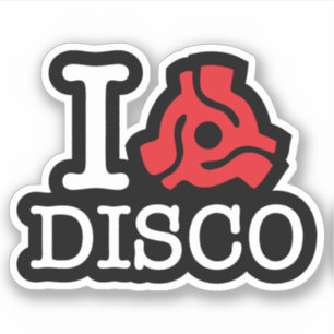 I 45 Adapter Disco Sticker