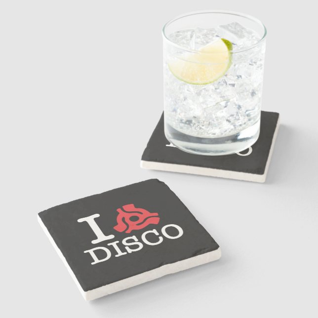 I 45 Adapter Disco Stone Coaster (Side)