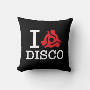 I 45 Adapter Disco Throw Pillow