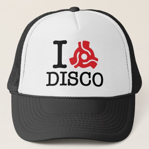 I 45 Adapter Disco Trucker Hat