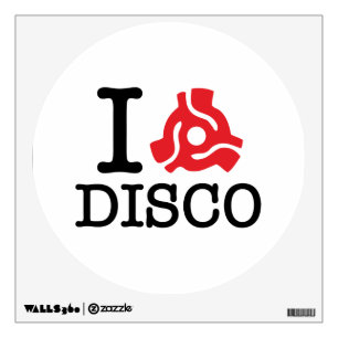I 45 Adapter Disco Wall Sticker