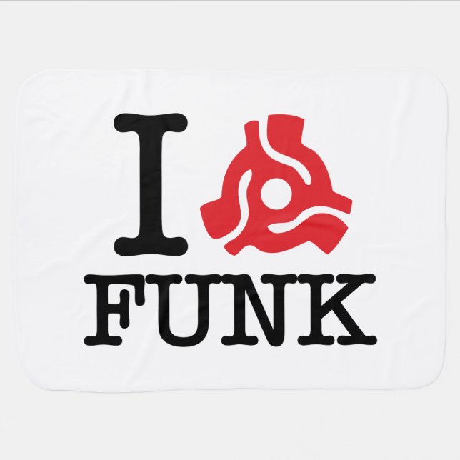 I 45 Adapter Funk Baby Blanket (Horizontal)
