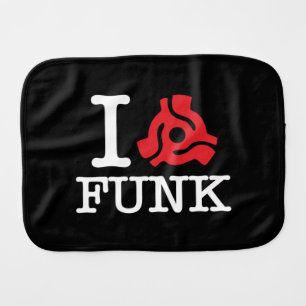 I 45 Adapter Funk Baby Burp Cloth