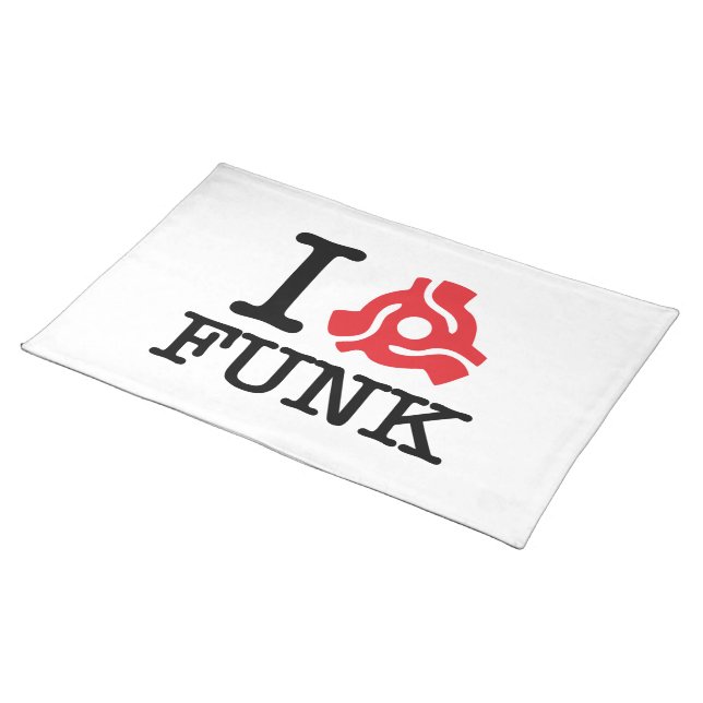 I 45 Adapter Funk Cloth Placemat (On Table)