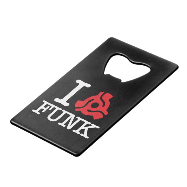 I 45 Adapter Funk Credit Card Bottle Opener (Front Angled)
