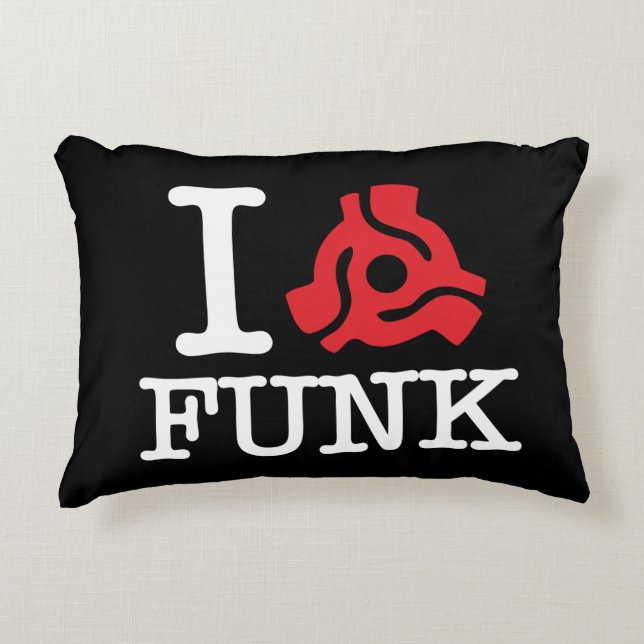 I 45 Adapter Funk Decorative Pillow (Front)