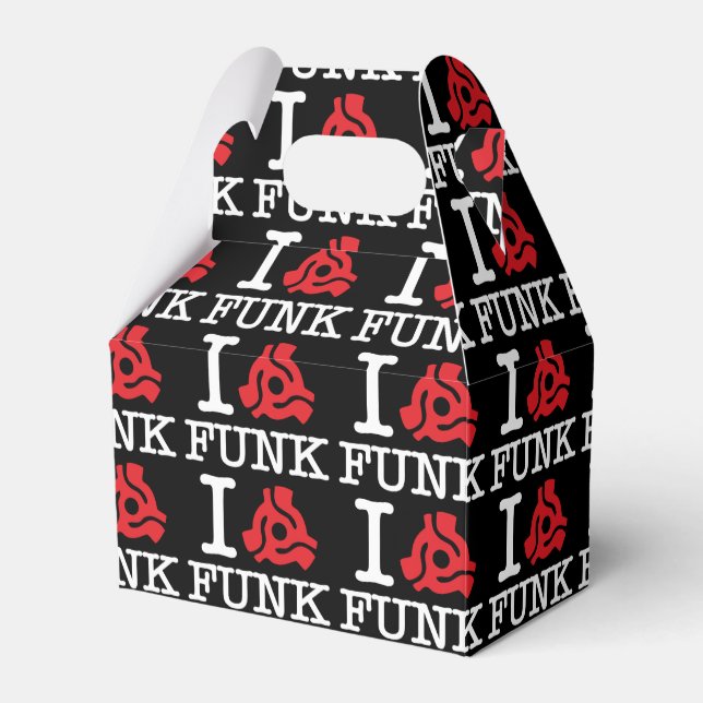 I 45 Adapter Funk Favor Boxes (Front Side)