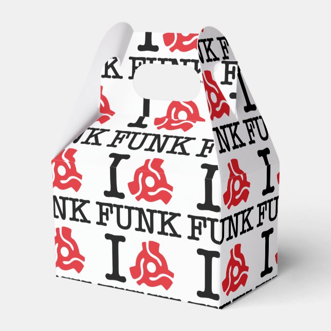 I 45 Adapter Funk Favor Boxes (Front Side)