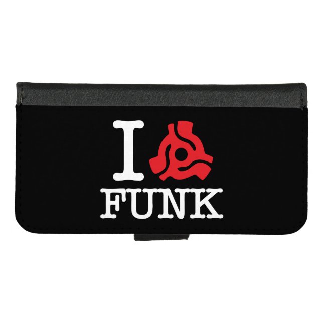 I 45 Adapter Funk iPhone Wallet Case (Front (Horizontal))