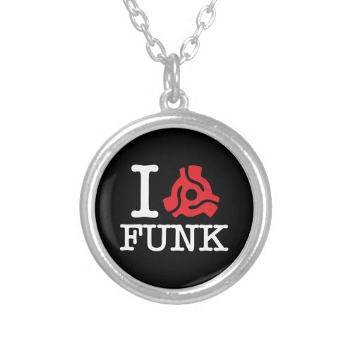 I 45 Adapter Funk Silver Plated Necklace