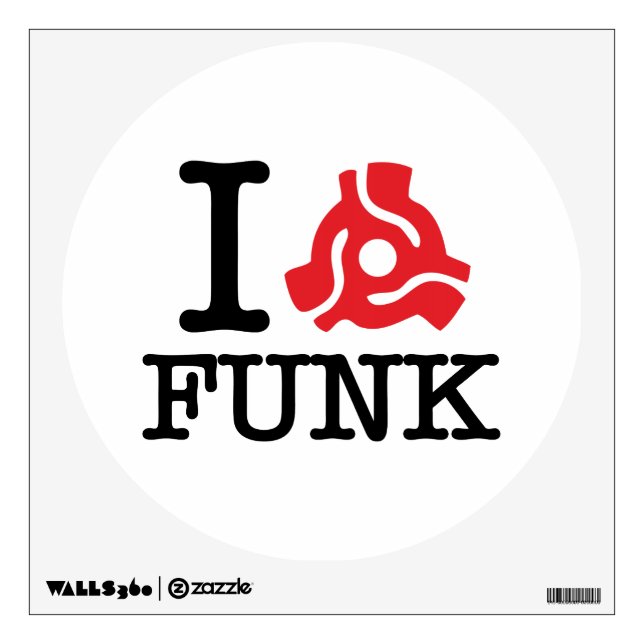 I 45 Adapter Funk Wall Sticker (Front)
