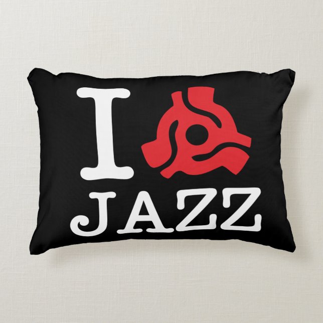 I 45 Adapter Jazz Accent Pillow (Front)