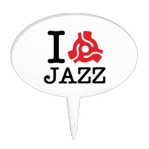 I 45 Adapter Jazz Cake Topper