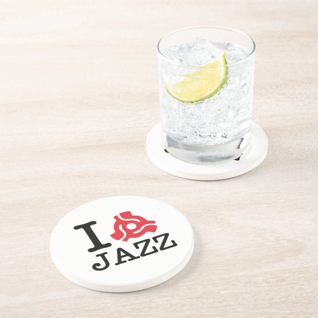 I 45 Adapter Jazz Drink Coaster (Side)