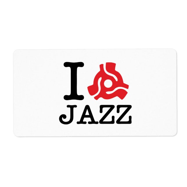 I 45 Adapter Jazz Label (Front)