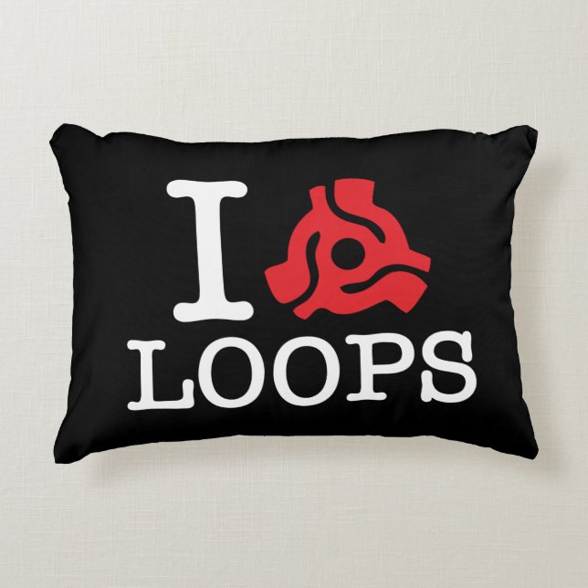 I 45 Adapter Loops Decorative Pillow (Front)