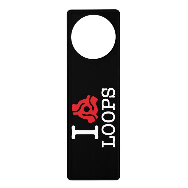 I 45 Adapter Loops Door Hanger (Front)