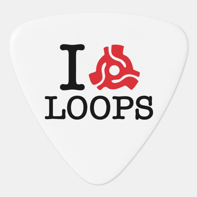 I 45 Adapter Loops Guitar Pick (Front)