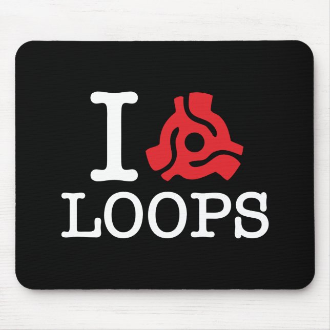 I 45 Adapter Loops Mouse Pad (Front)