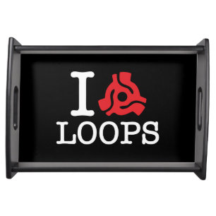 I 45 Adapter Loops Serving Tray