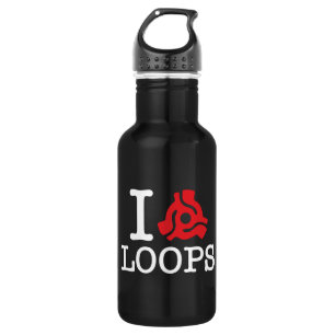 I 45 Adapter Loops Stainless Steel Water Bottle