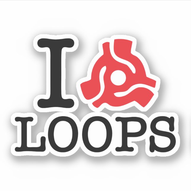 I 45 Adapter Loops Sticker (Front)