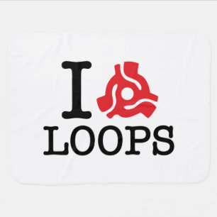 I 45 Adapter Loops Swaddle Blanket