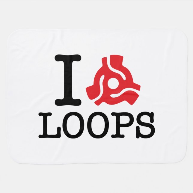 I 45 Adapter Loops Swaddle Blanket (Horizontal)