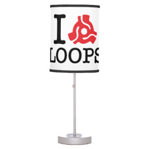 I 45 Adapter Loops Table Lamp