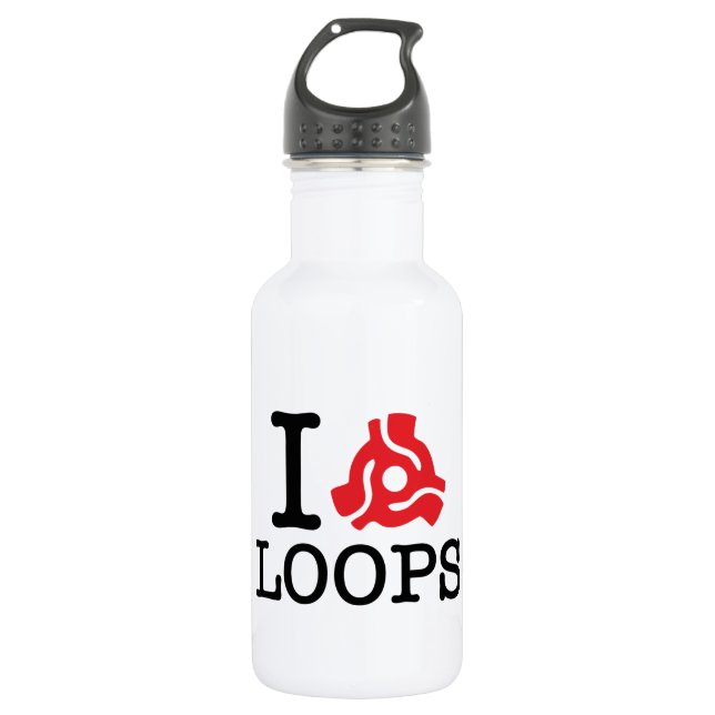 I 45 Adapter Loops Water Bottle (Front)