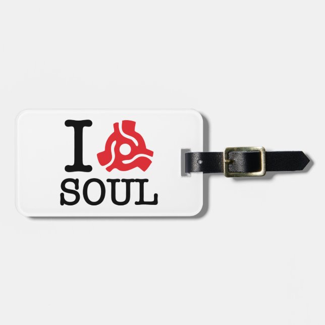 I 45 Adapter Soul Luggage Tag (Front Horizontal)