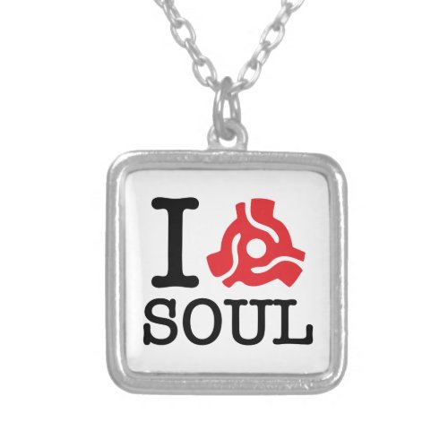I 45 Adapter Soul Silver Plated Necklace